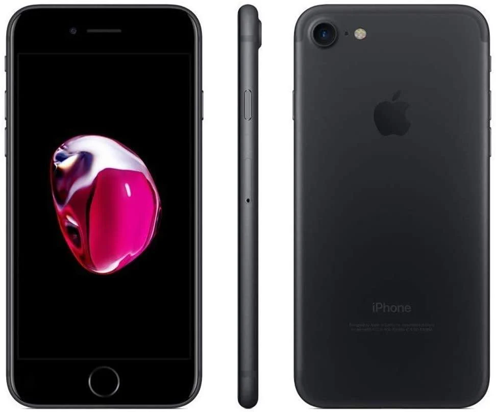 APPLE IPHONE 7 128GB UNLOCKED SMARTPHONE-BLK Refurbished - Image 3
