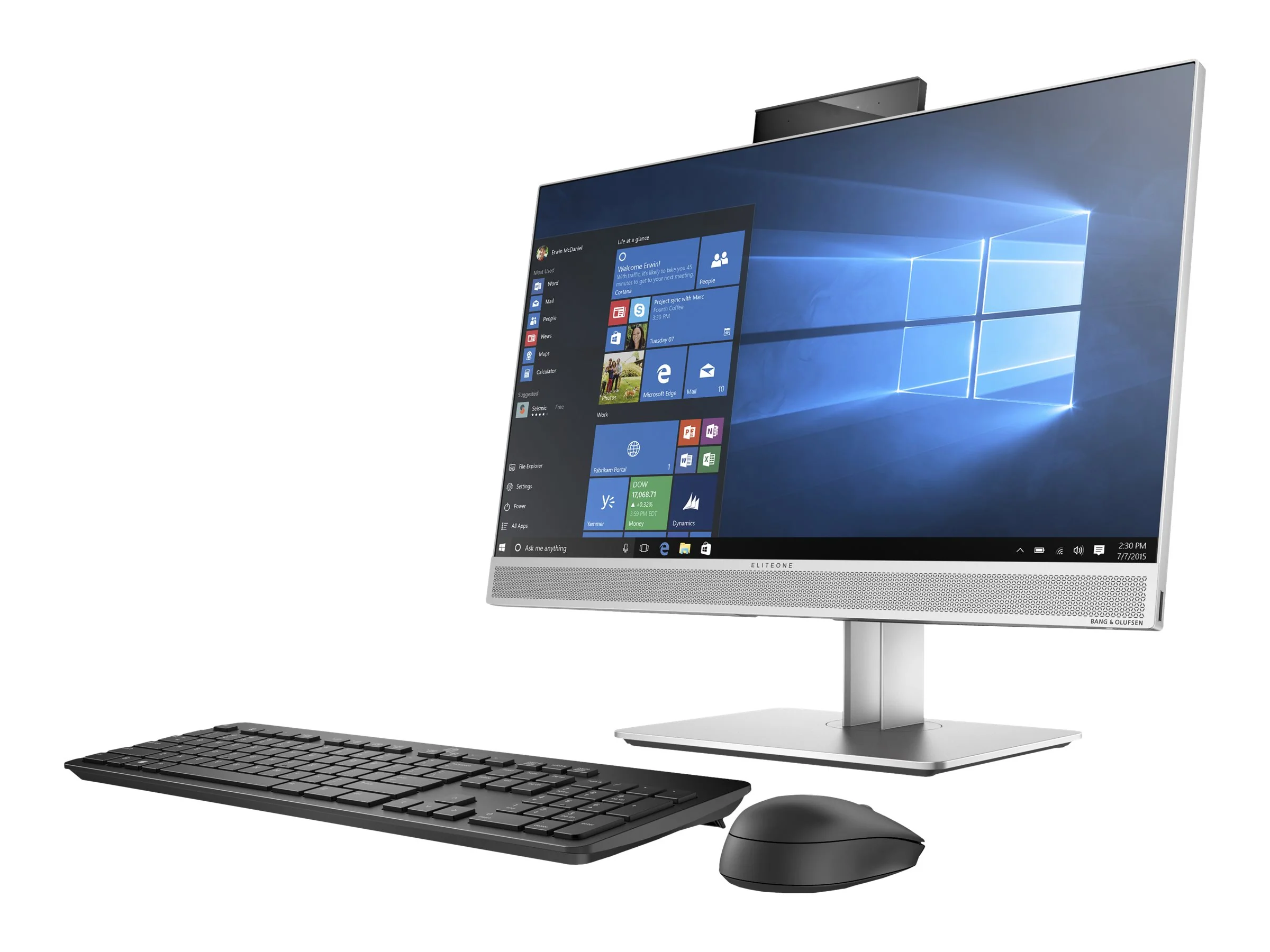 HP EliteDesk 800 G4 23.8-inch NonTouch All-in-One PC - I5-8500 8GB 256GB M.2 W10P Refurbished - Image 3